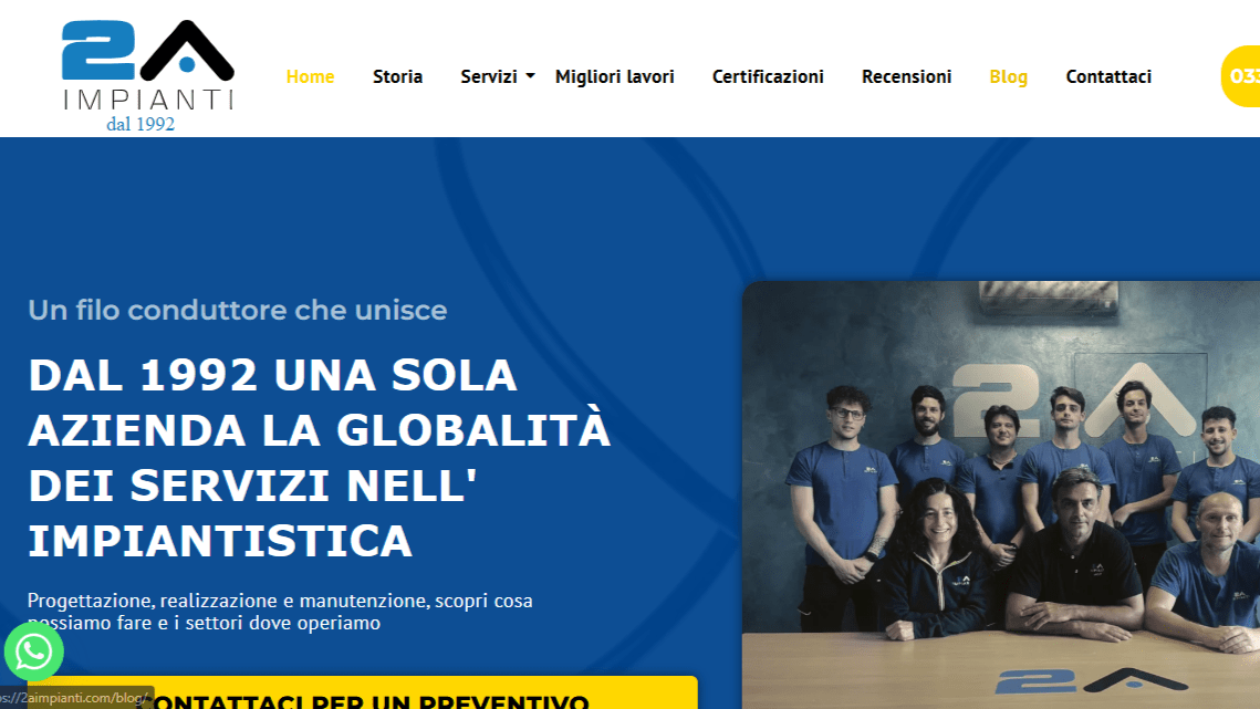 Sito 2A IMPIANTI